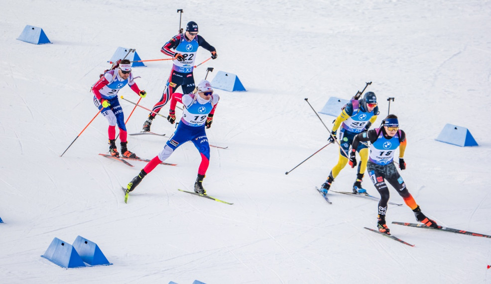 Michal Krčmář a Adam Václavík, stíhací závod mužů, SP Oberhof 2025